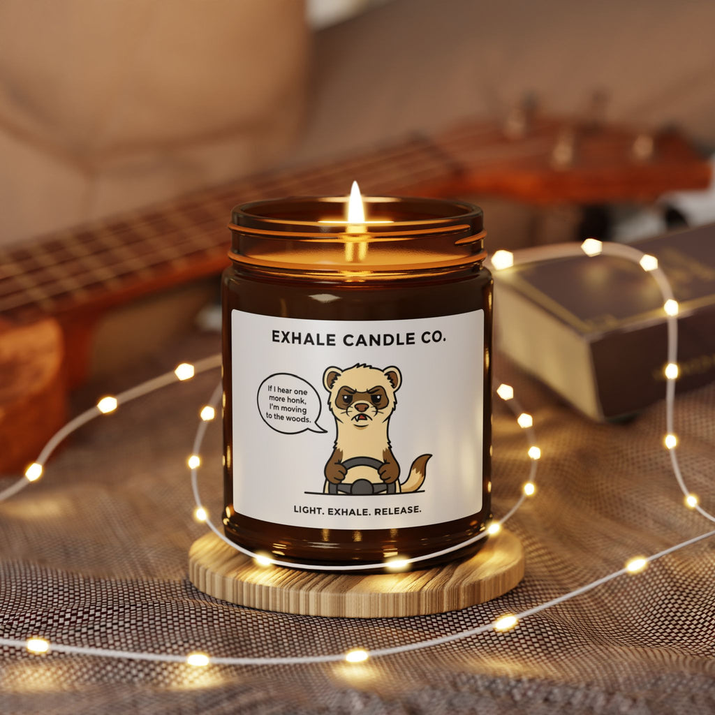 Chester the Ferret Aromatherapy Candle — Traffic Sucks