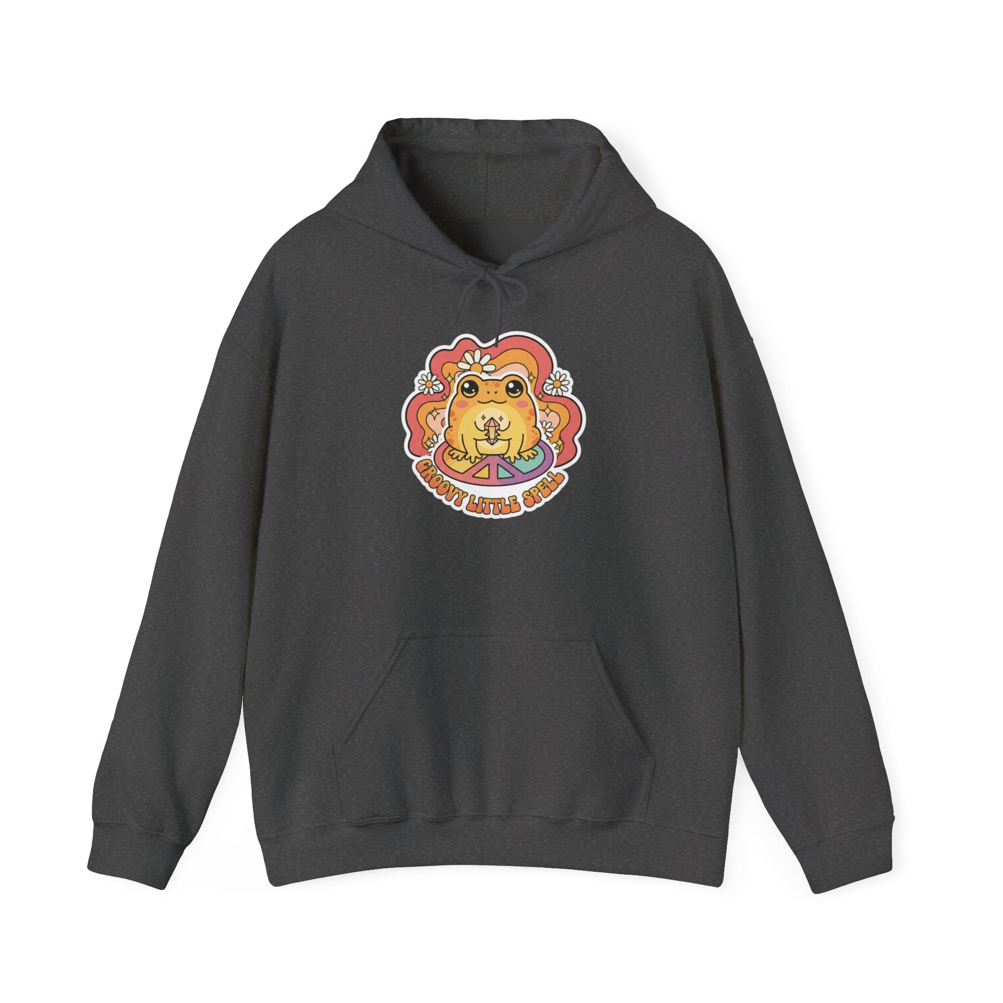 Lion Spirit Hoodie — 'Good Vibes Only' Retro Graphic Sweatshirt