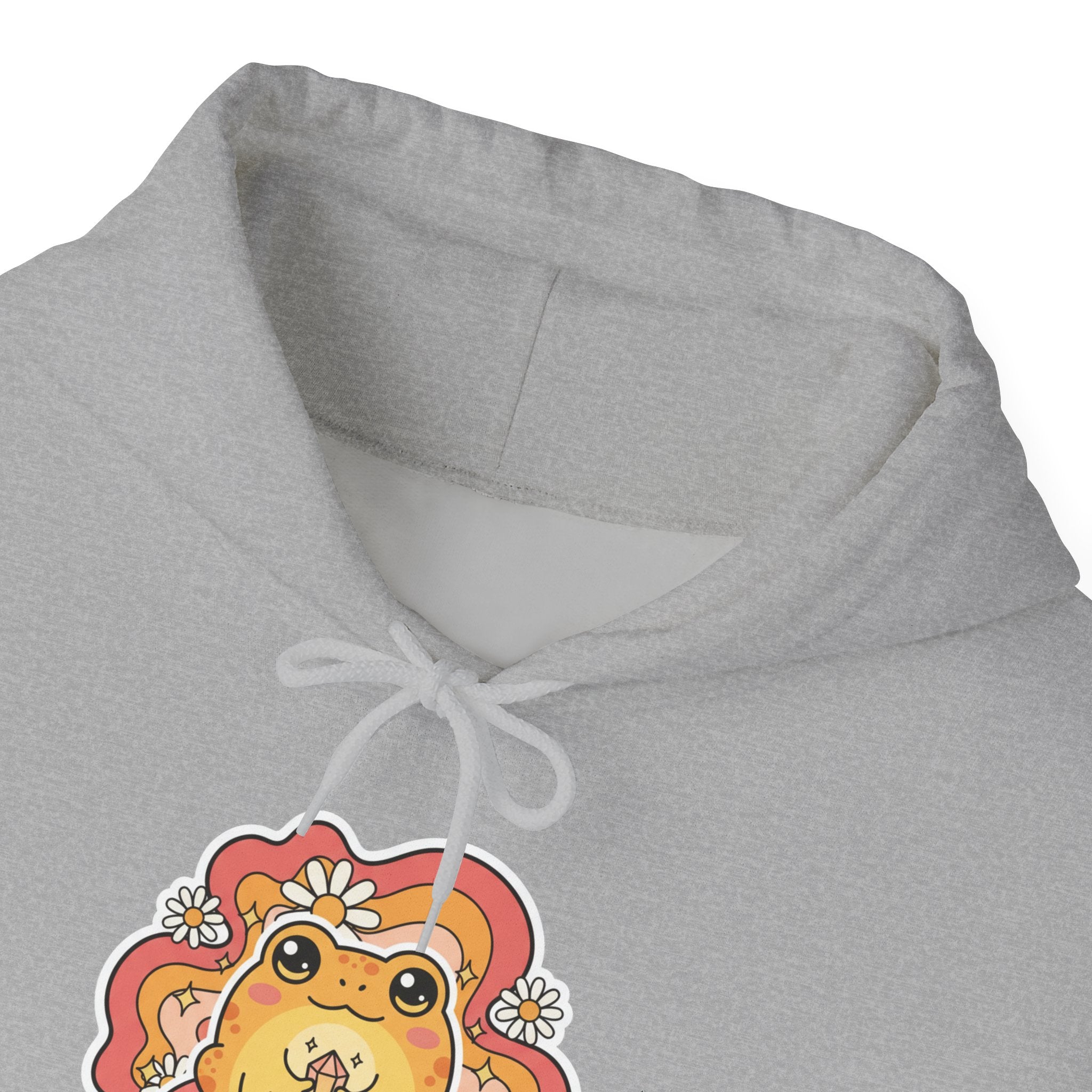 Lion Spirit Hoodie — 'Good Vibes Only' Retro Graphic Sweatshirt