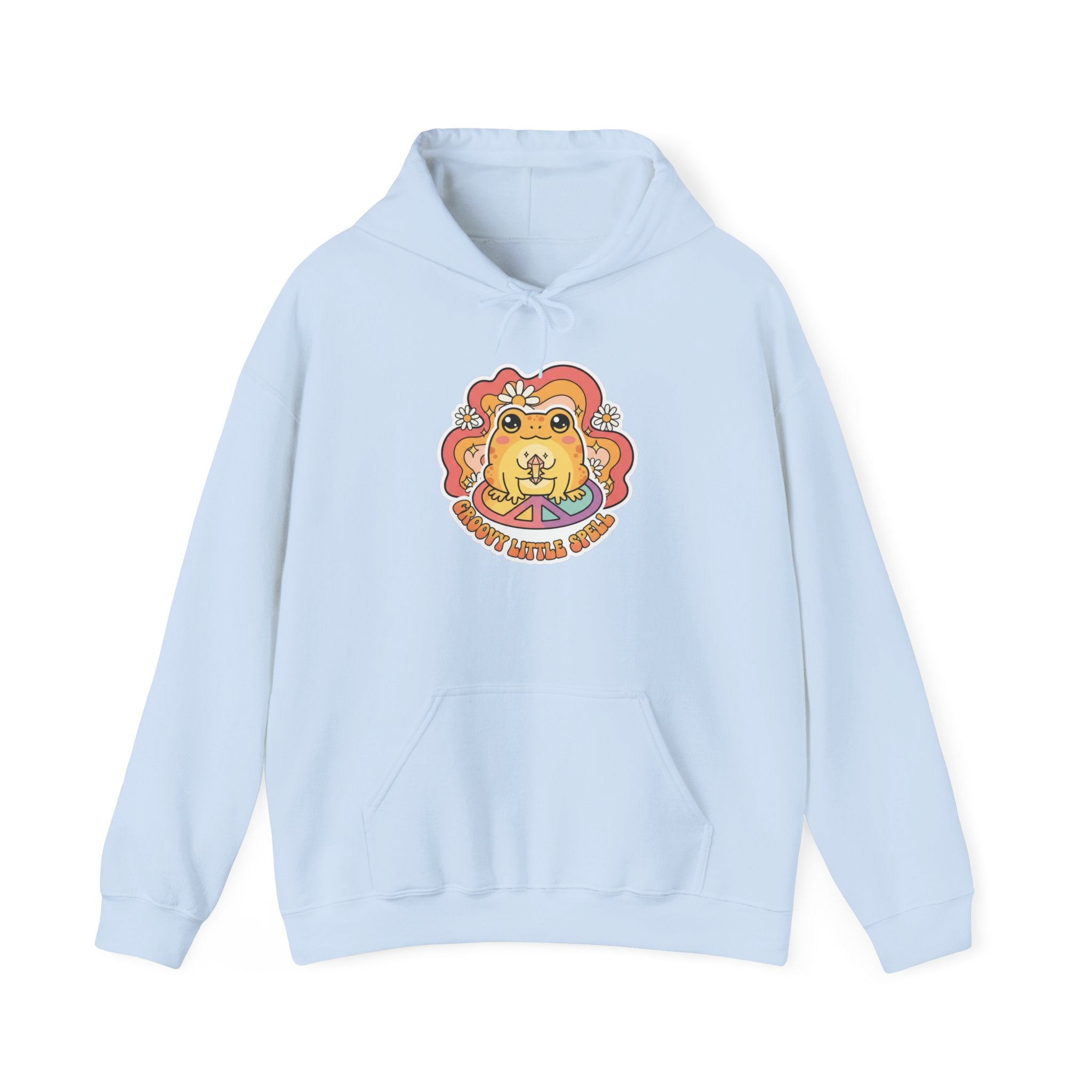 Lion Spirit Hoodie — 'Good Vibes Only' Retro Graphic Sweatshirt