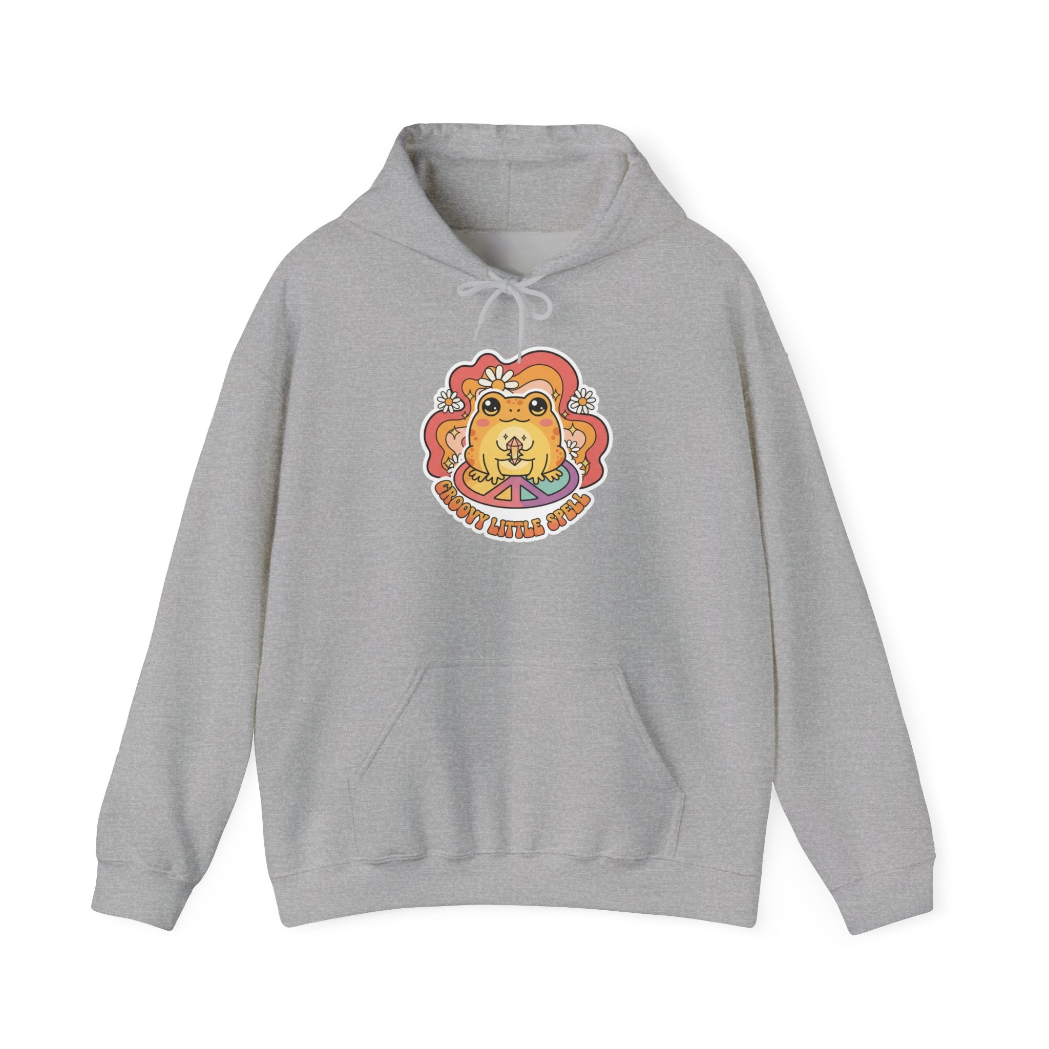 Lion Spirit Hoodie — 'Good Vibes Only' Retro Graphic Sweatshirt
