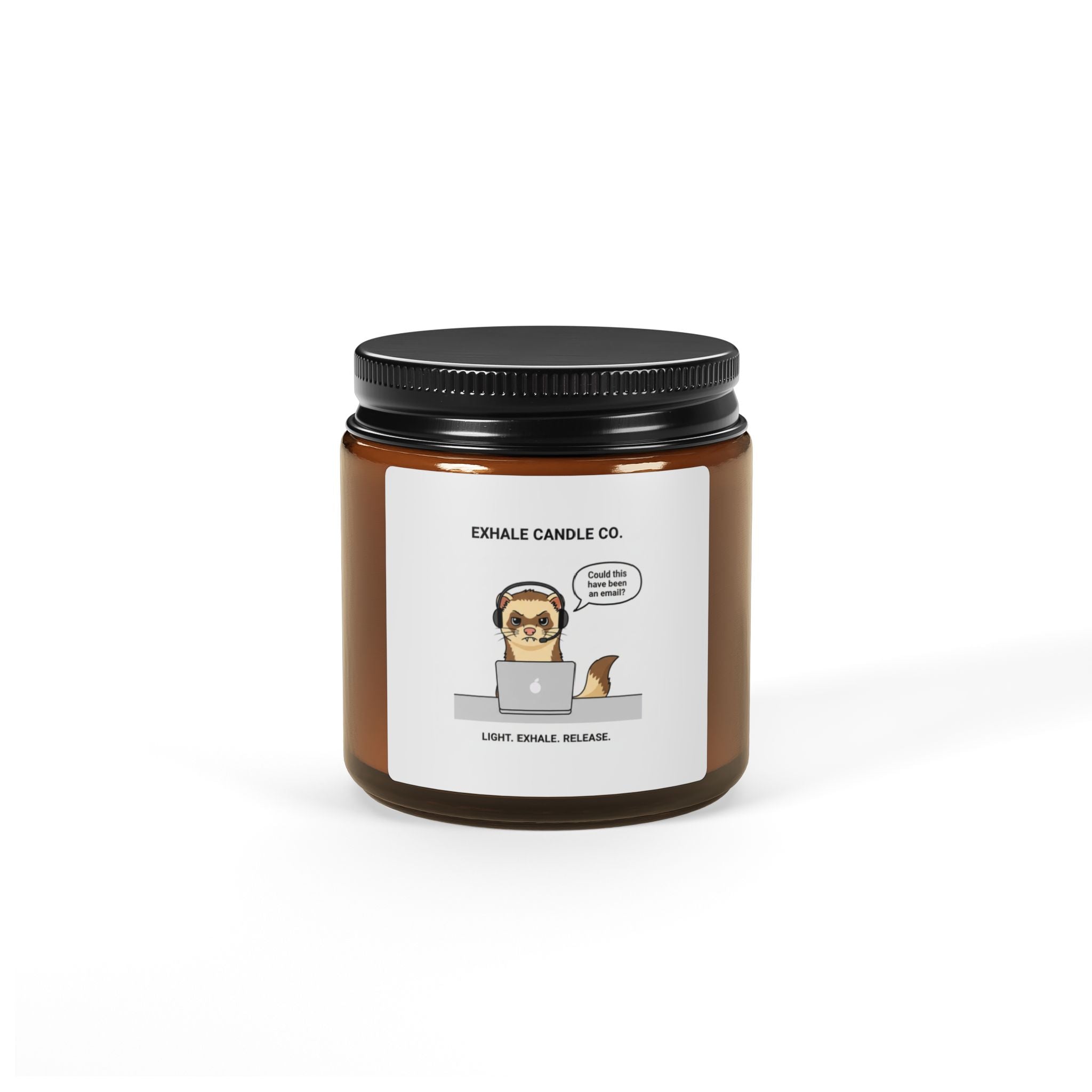 Chester the Ferret Aromatherapy Candle - Work Issues