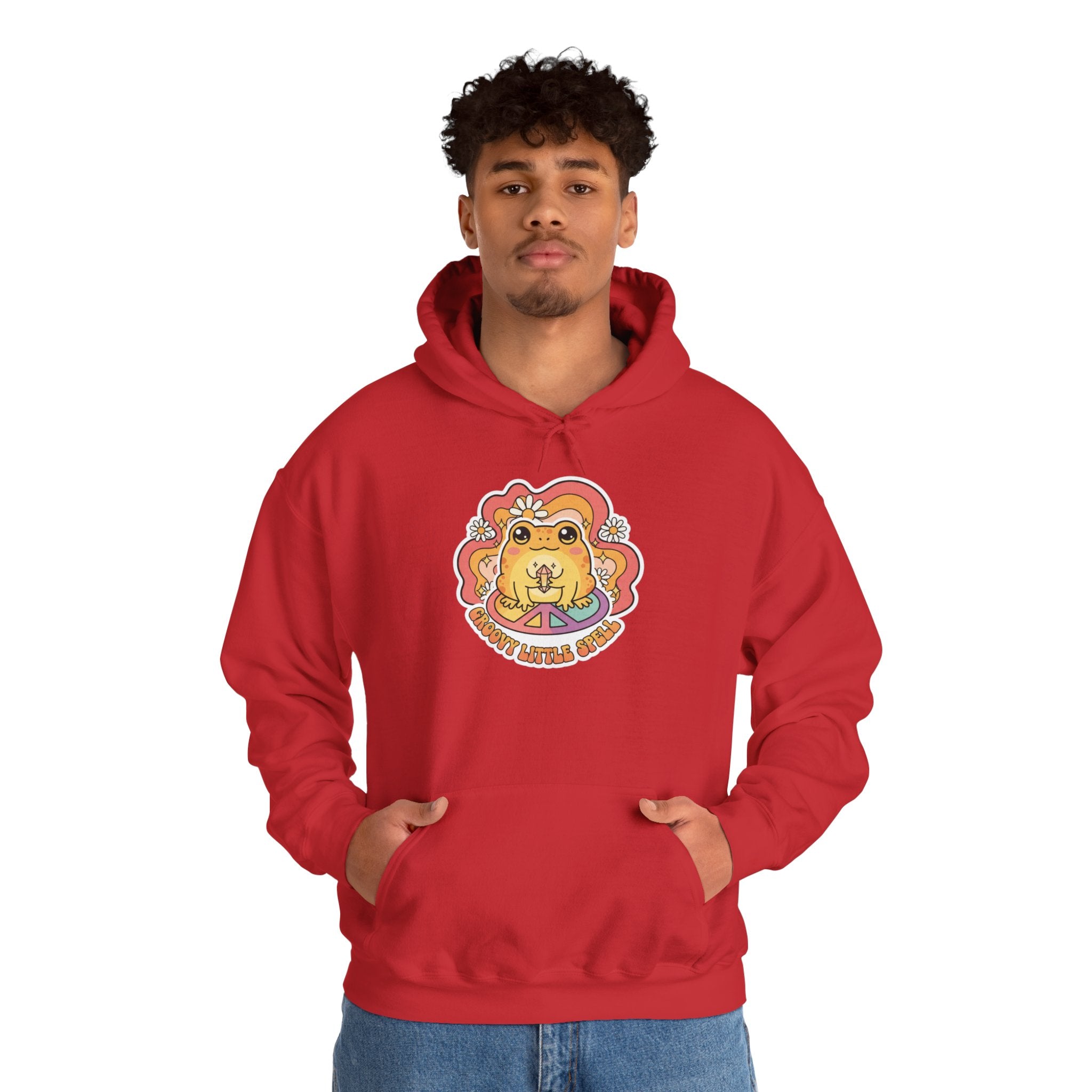 Lion Spirit Hoodie — 'Good Vibes Only' Retro Graphic Sweatshirt