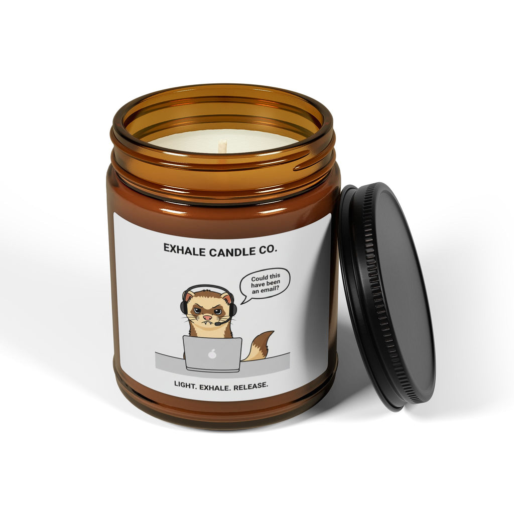 Chester the Ferret Aromatherapy Candle - Work Issues