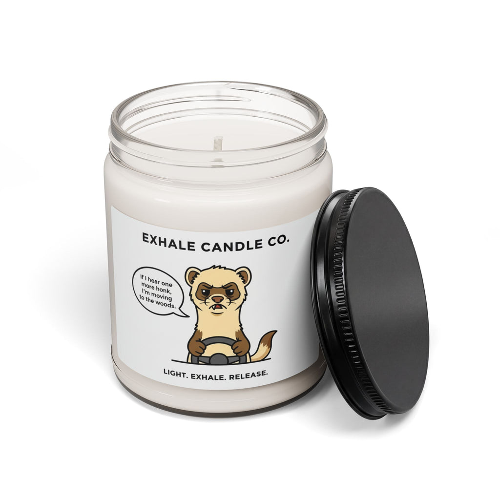 Chester the Ferret Soy Candle — Traffic Sucks