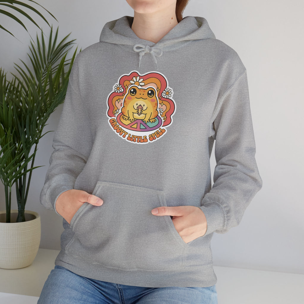 Lion Spirit Hoodie — 'Good Vibes Only' Retro Graphic Sweatshirt