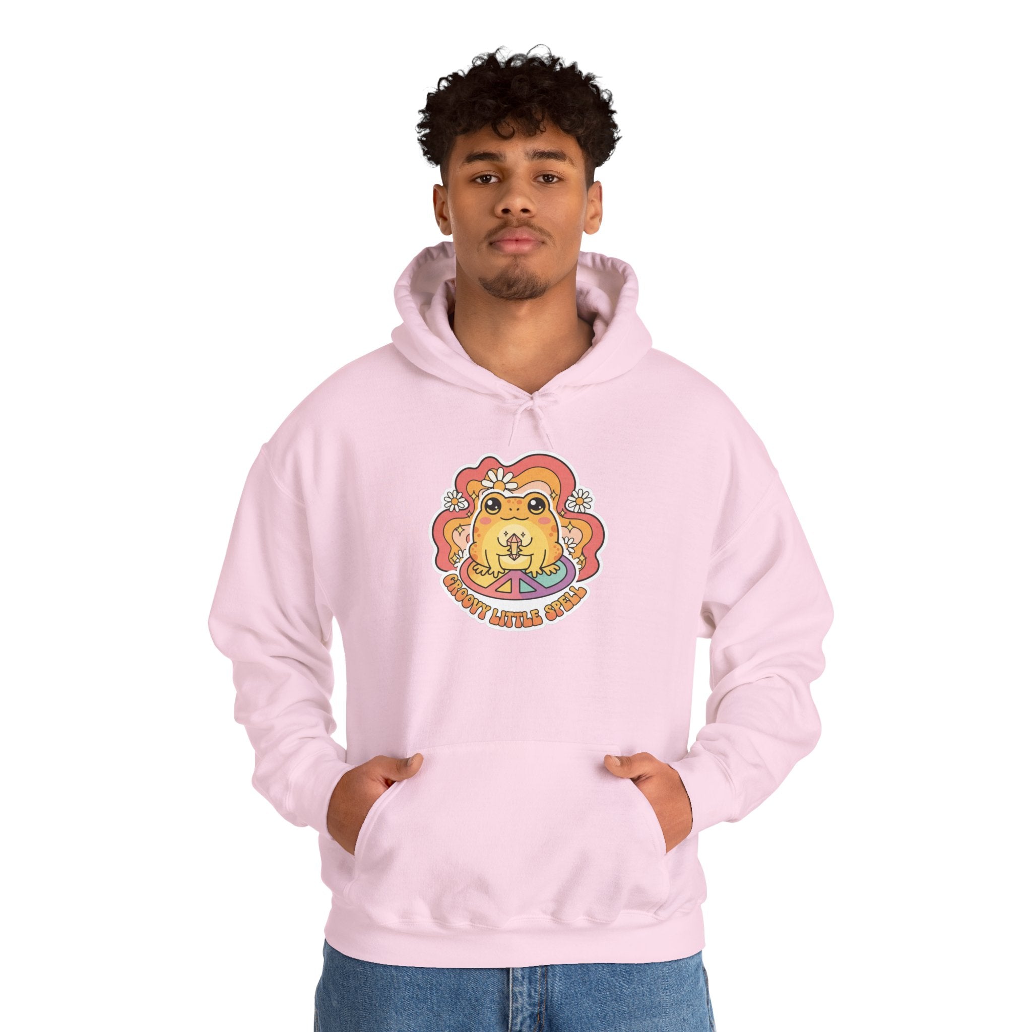 Lion Spirit Hoodie — 'Good Vibes Only' Retro Graphic Sweatshirt