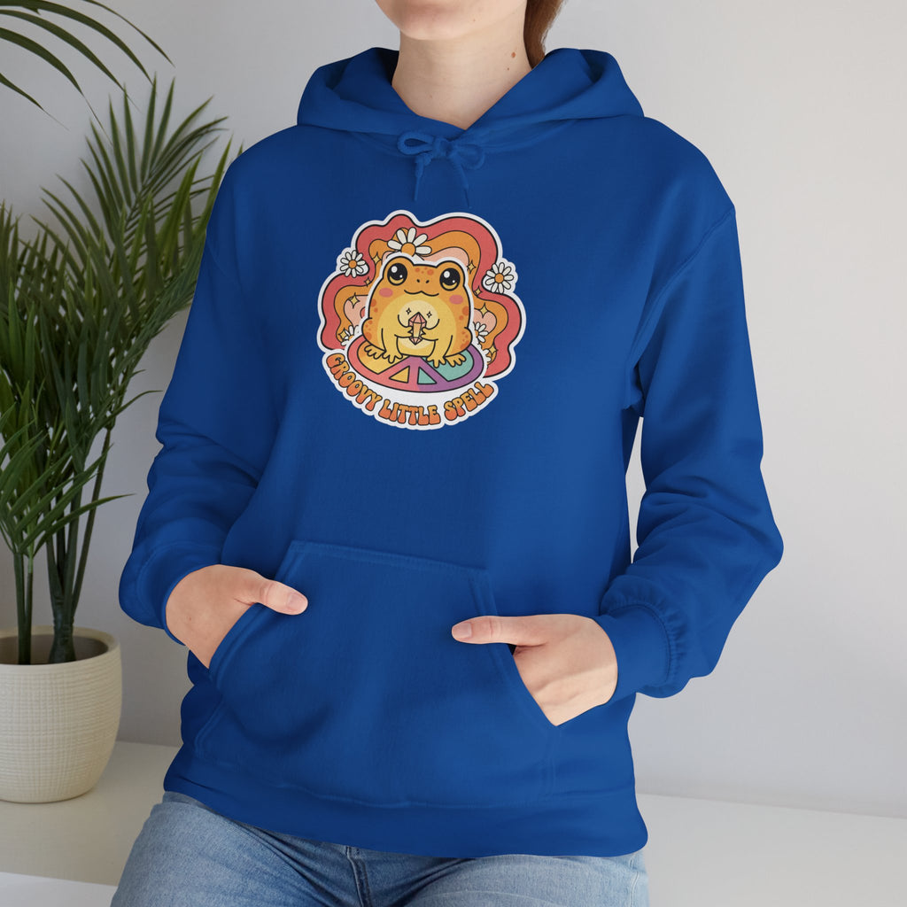 Lion Spirit Hoodie — 'Good Vibes Only' Retro Graphic Sweatshirt