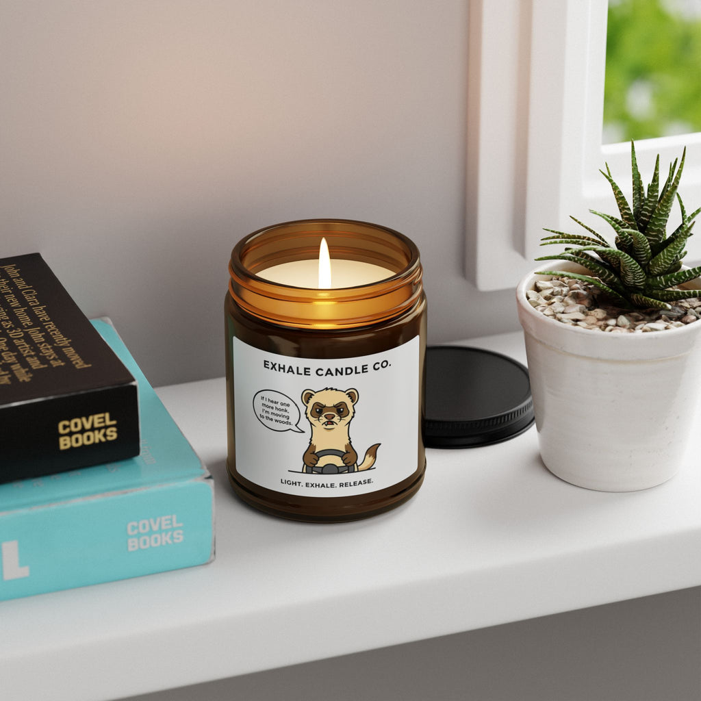 Chester the Ferret Aromatherapy Candle — Traffic Sucks