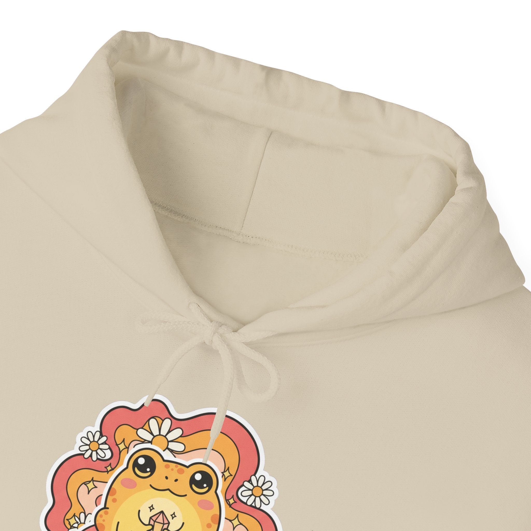 Lion Spirit Hoodie — 'Good Vibes Only' Retro Graphic Sweatshirt